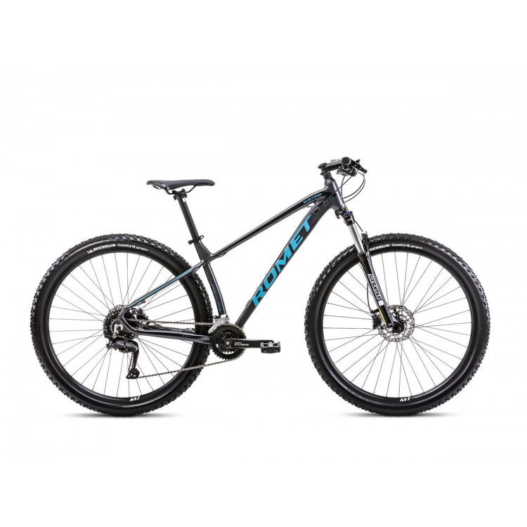 Horský bicykel ROMET MUSTANG M1 CS 2024 M Antracitovo-tyrkysová